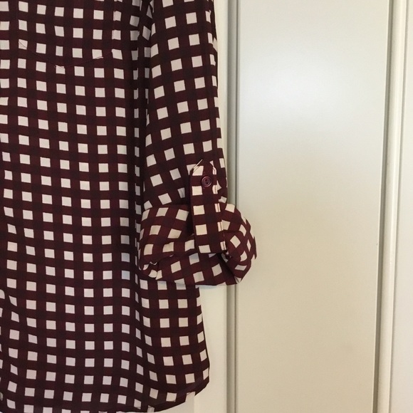 The Limited Ashton Long Sleeve Button Down Top M - Picture 4 of 7